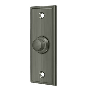 Deltana Rectangular Contemporary Bell Button