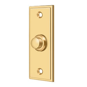 Deltana Rectangular Contemporary Bell Button