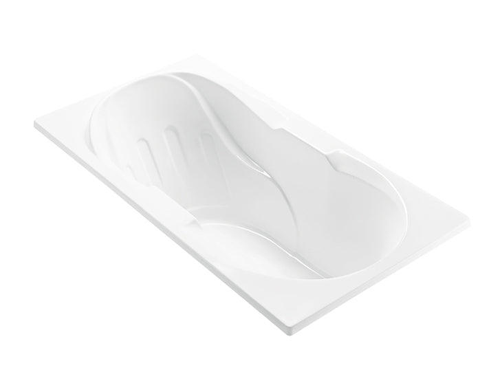 white bathtub