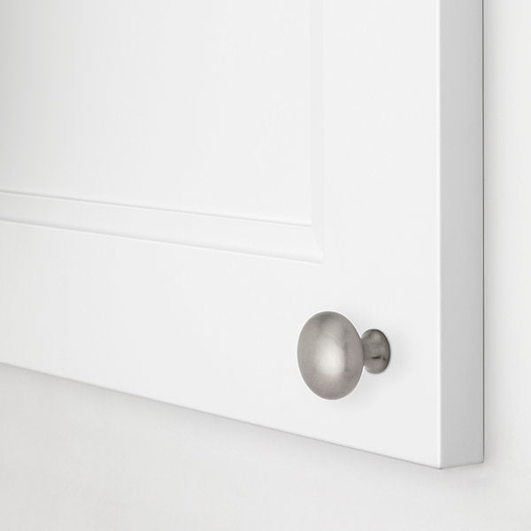 satin nickel knob