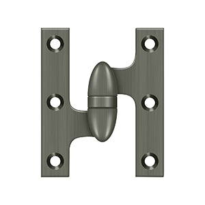Deltana 3" x 2-1/2" Hinge - Left