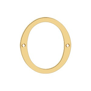 pvd polished brass numbers