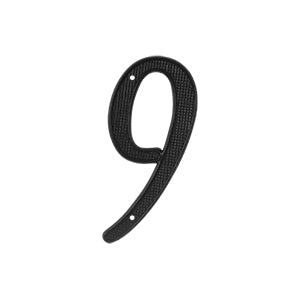 black numbers
