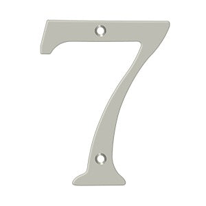 Deltana 6" Solid Brass Number 7