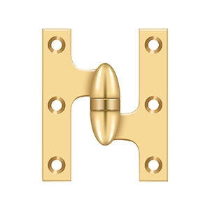 Deltana 3" x 2-1/2" Hinge - Right