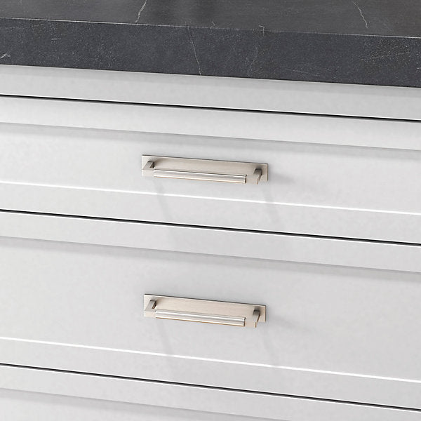 satin nickel back plate