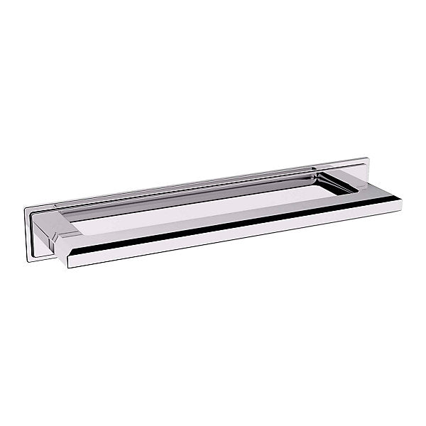 polished chrome back plate