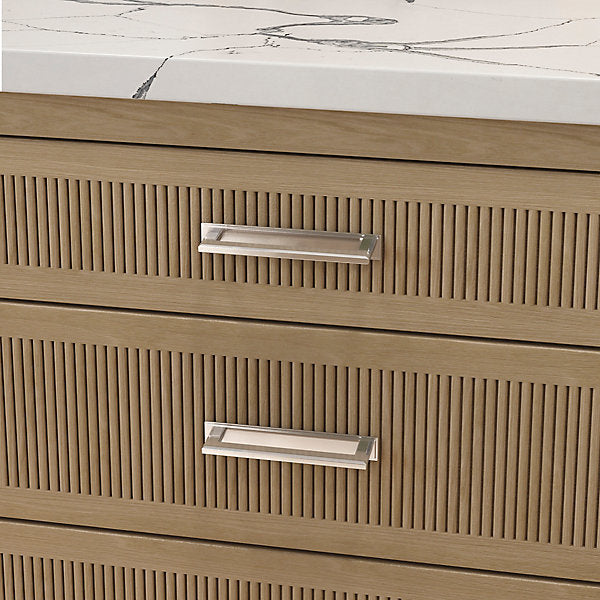 polished nickel back plate