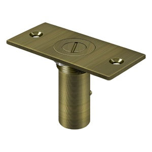 Deltana Dust Proof Strike 3-1/2" x 1-5/8" with Safety Lock