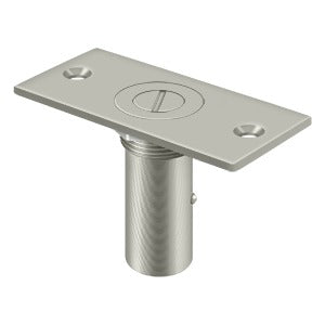 Deltana Dust Proof Strike 3-1/2" x 1-5/8" with Safety Lock