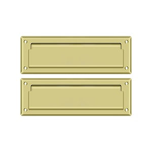 Deltana 8-7/8" Mail Slot with Back Plate