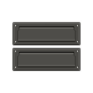 Deltana 8-7/8" Mail Slot with Back Plate