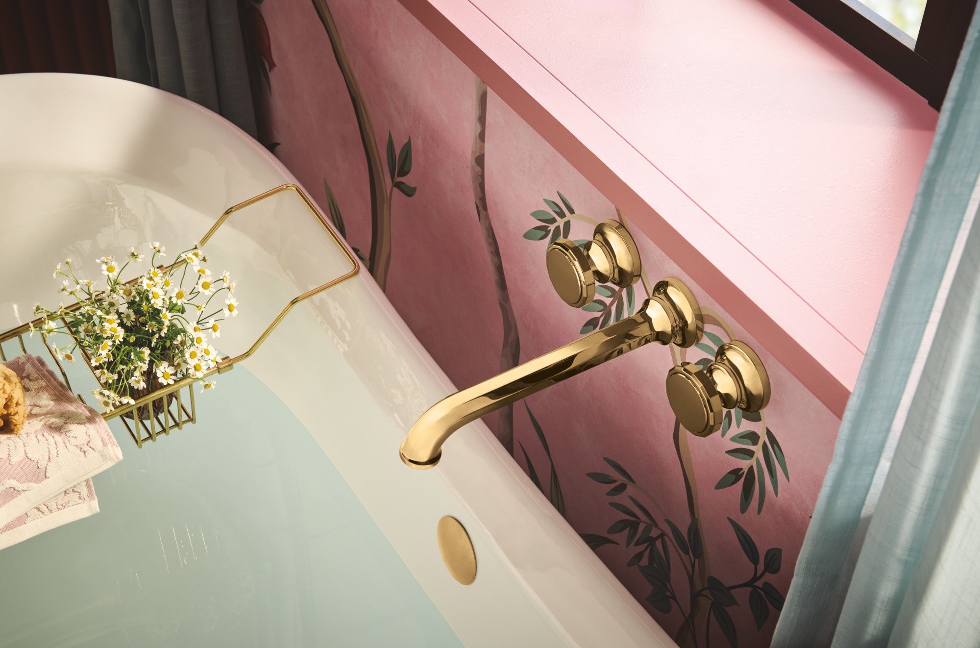 polished gold handle kit