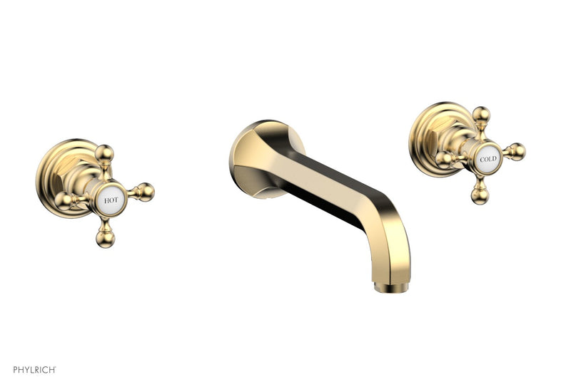 Phylrich HEX TRADITIONAL Wall Lavatory Set
