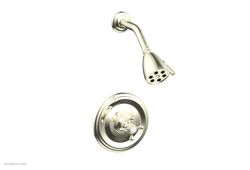 Phylrich HEX TRADITIONAL Pressure Balance Shower Set