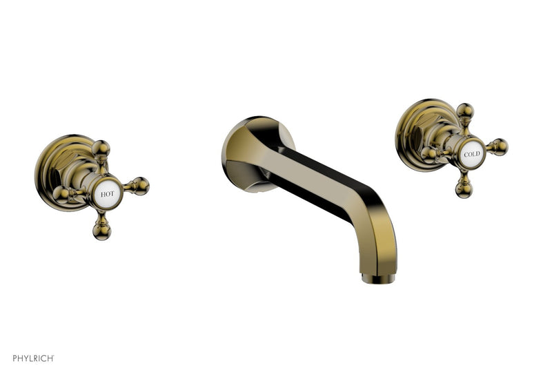 Phylrich HEX TRADITIONAL Wall Tub Set