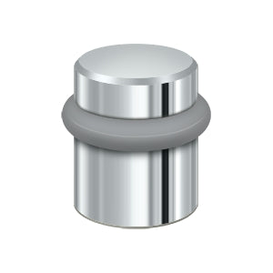 polished chrome floor bumper