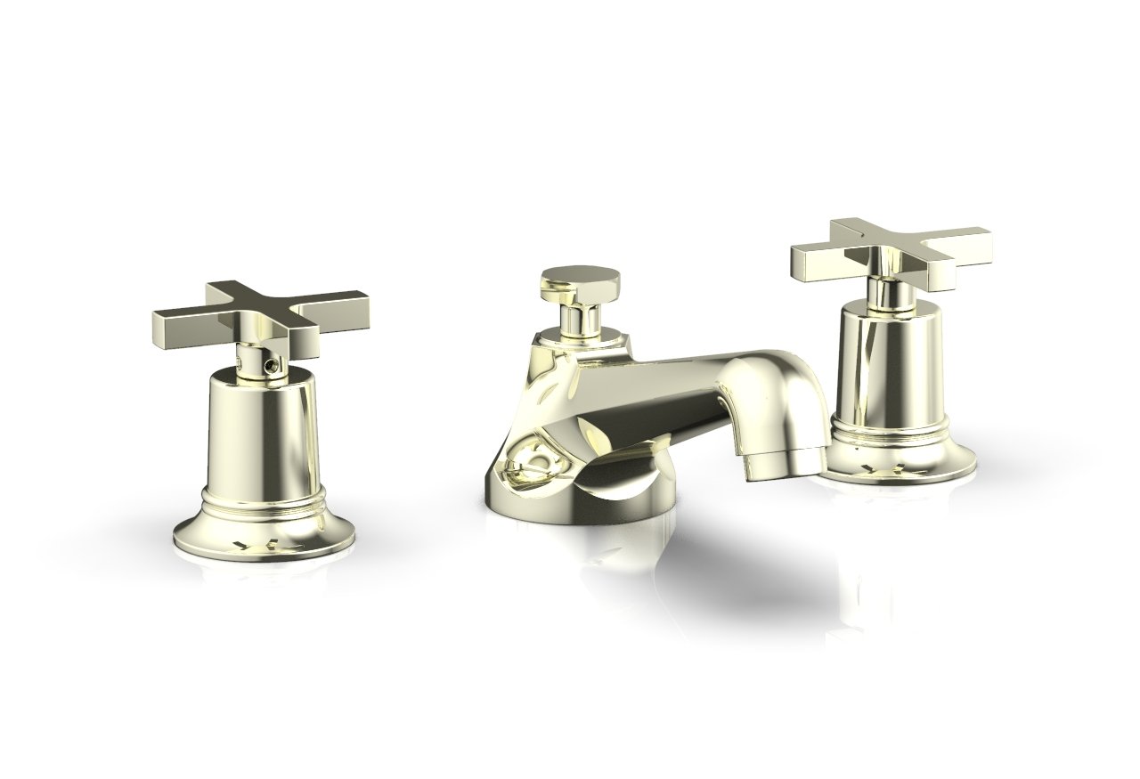 Phylrich HEX MODERN Widespread Faucet Low Cross Handles