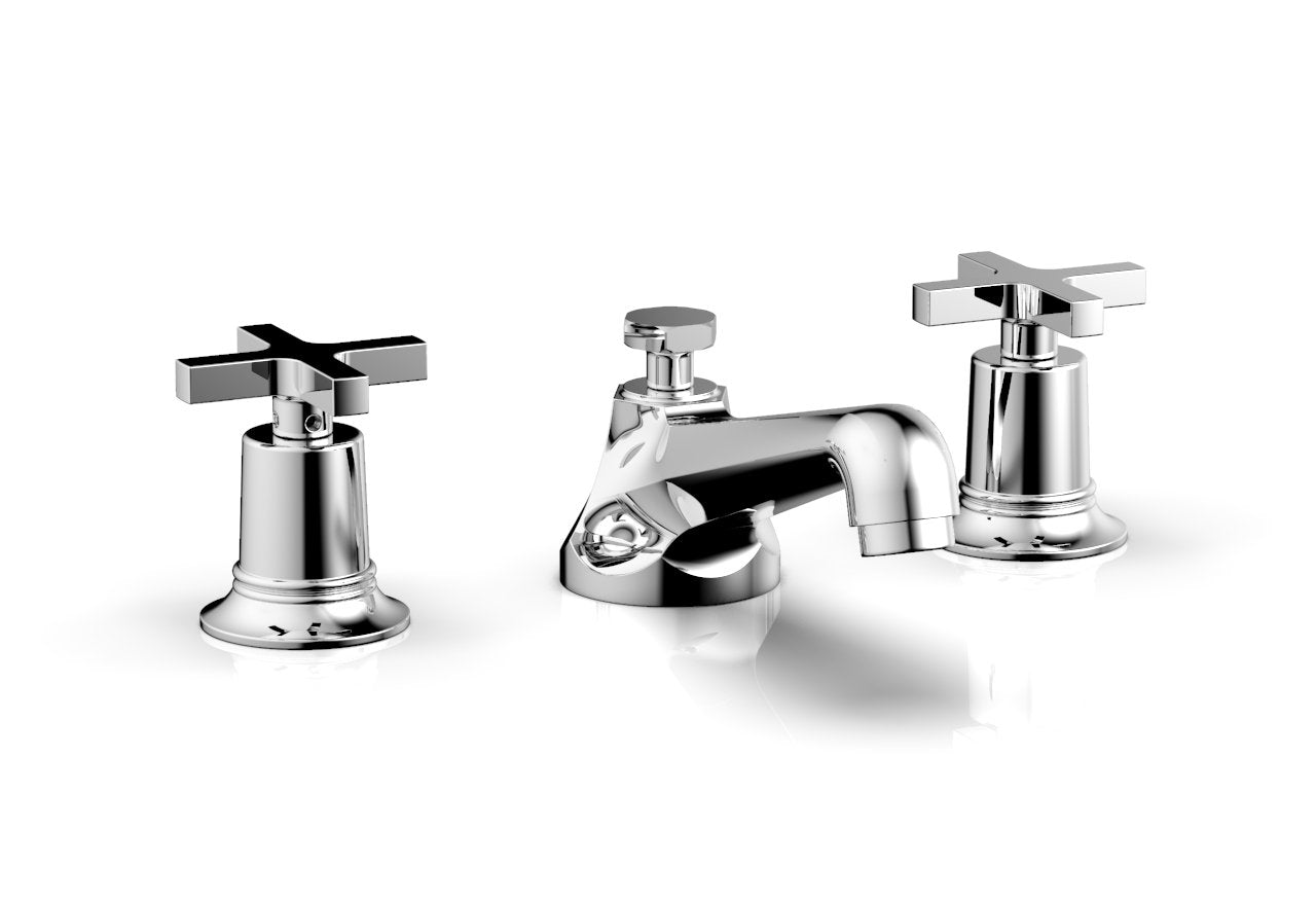 polished chrome faucet