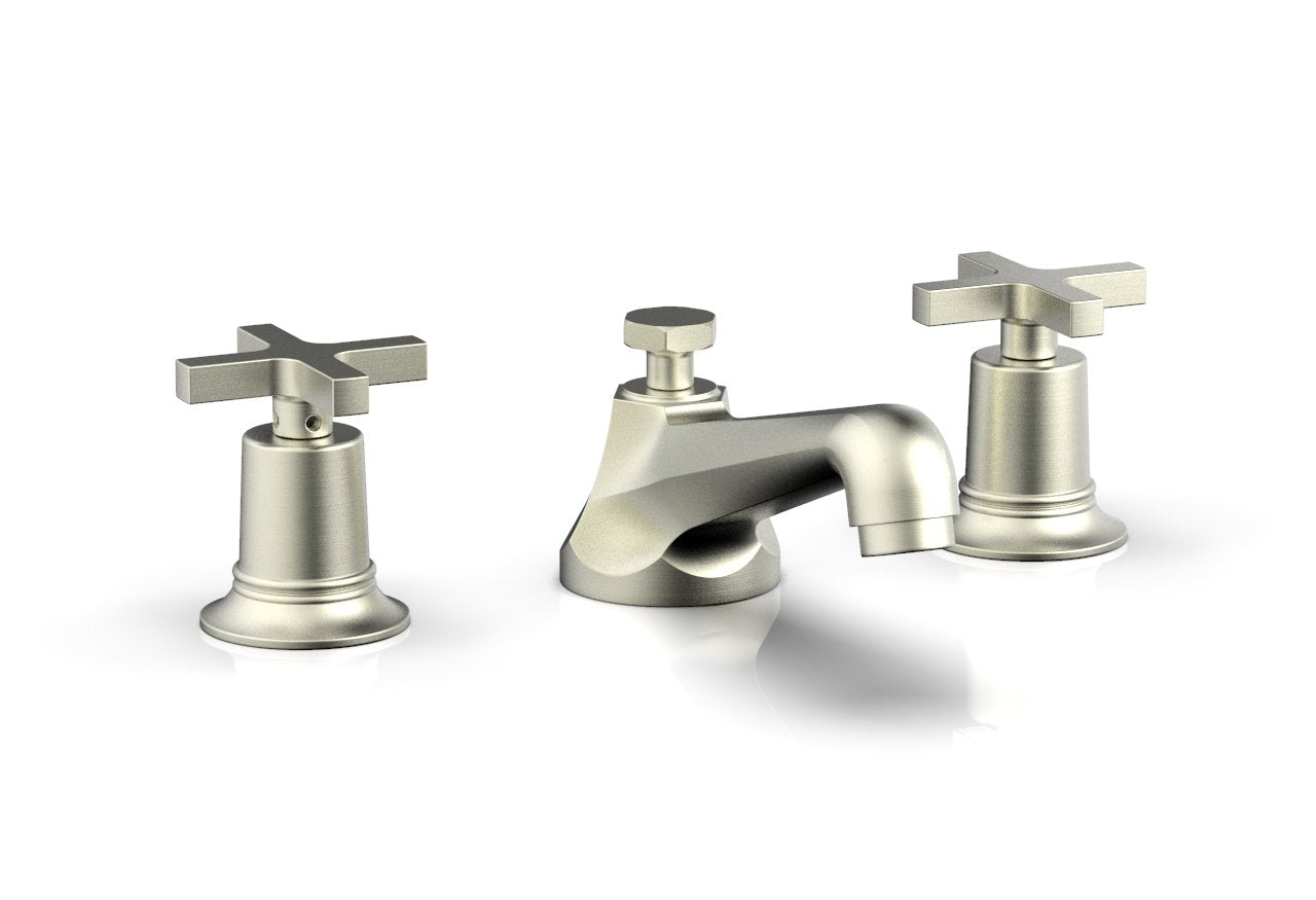 Phylrich HEX MODERN Widespread Faucet Low Cross Handles