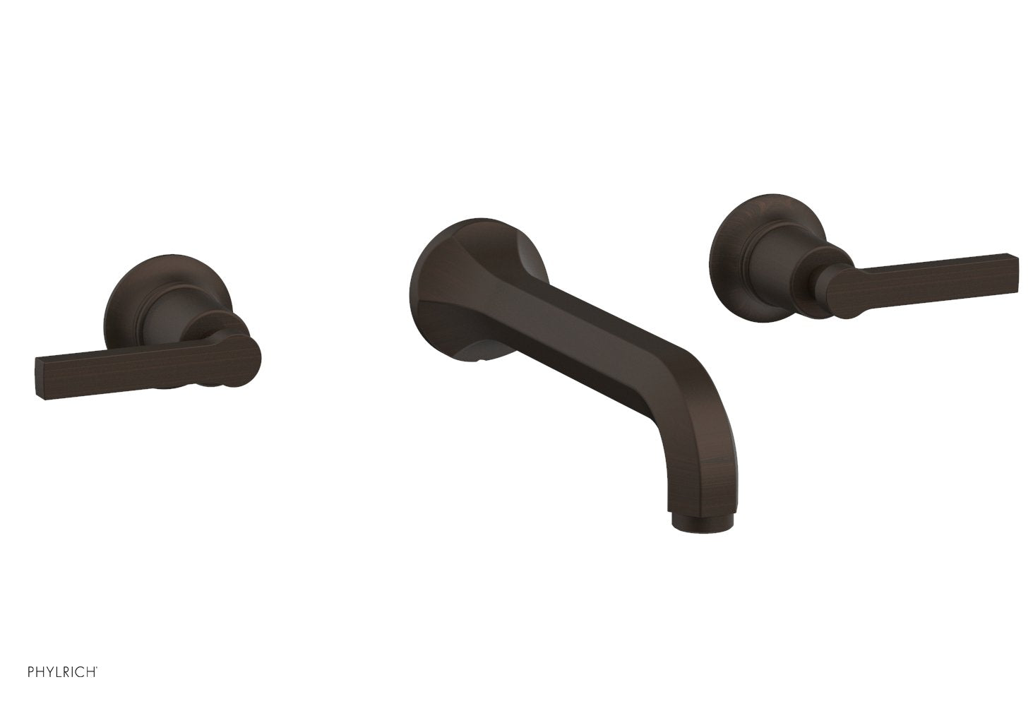 Phylrich HEX MODERN Wall Lavatory Set - Lever Handles