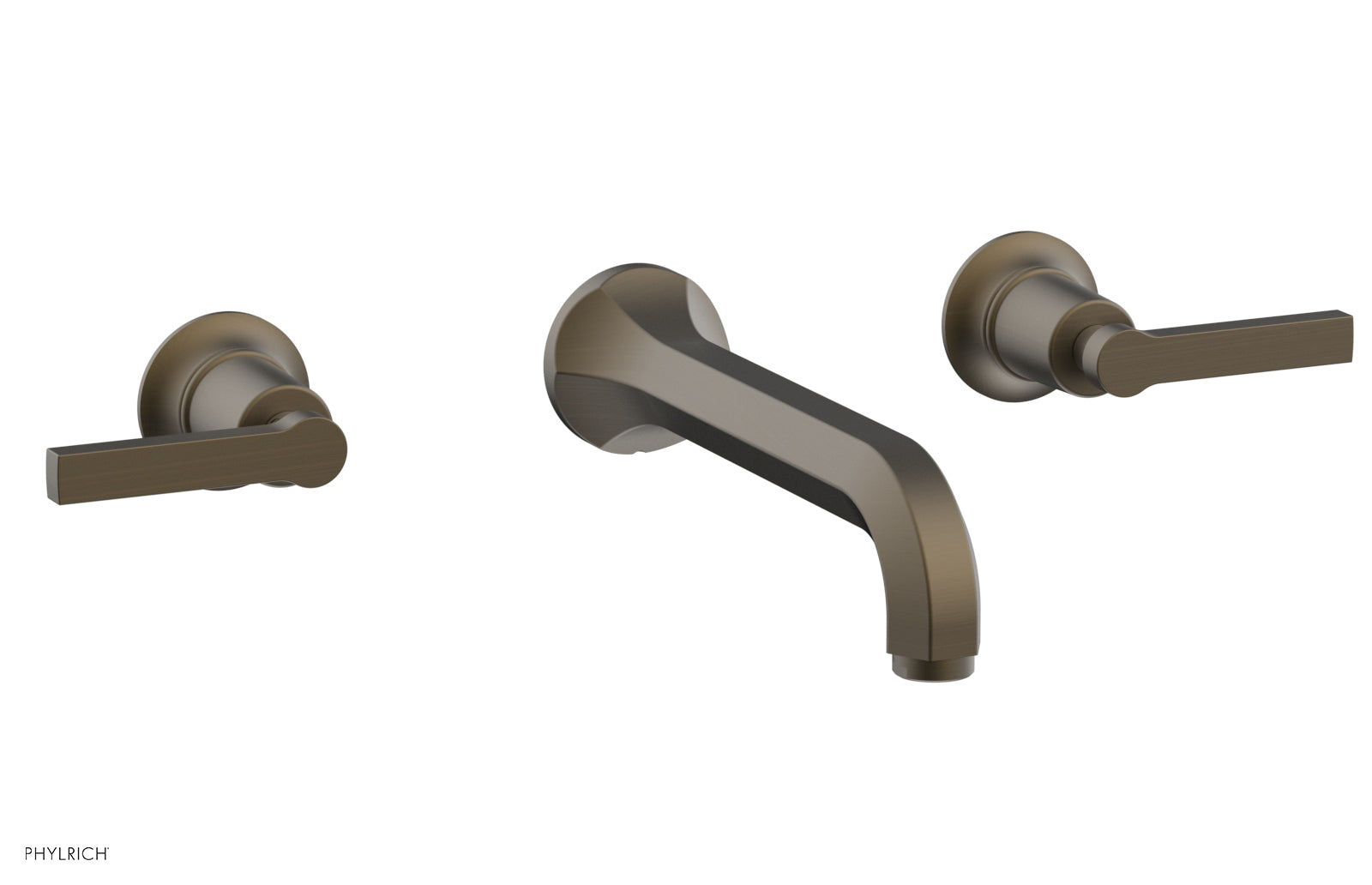 Phylrich HEX MODERN Wall Lavatory Set - Lever Handles