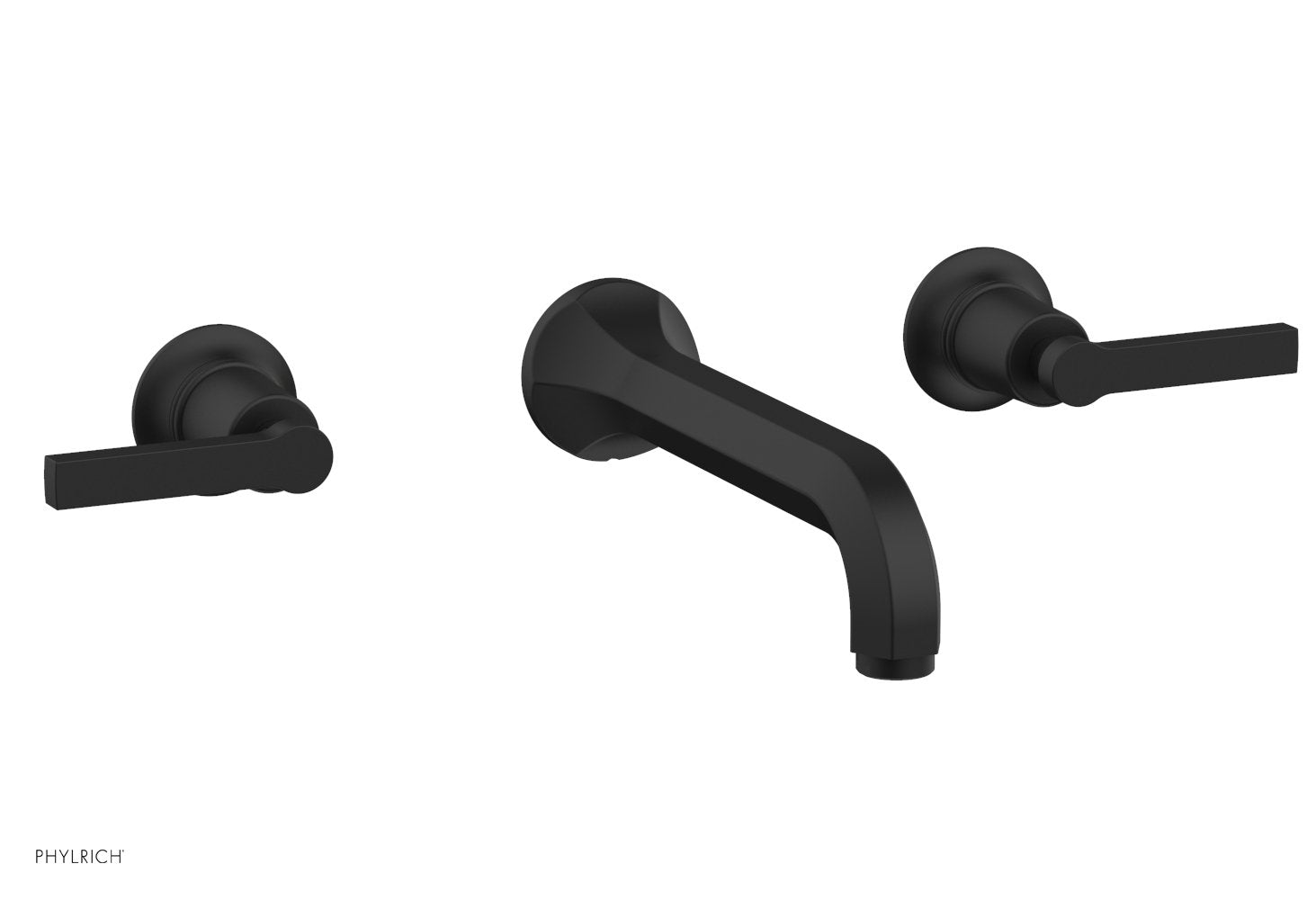 Phylrich HEX MODERN Wall Lavatory Set - Lever Handles