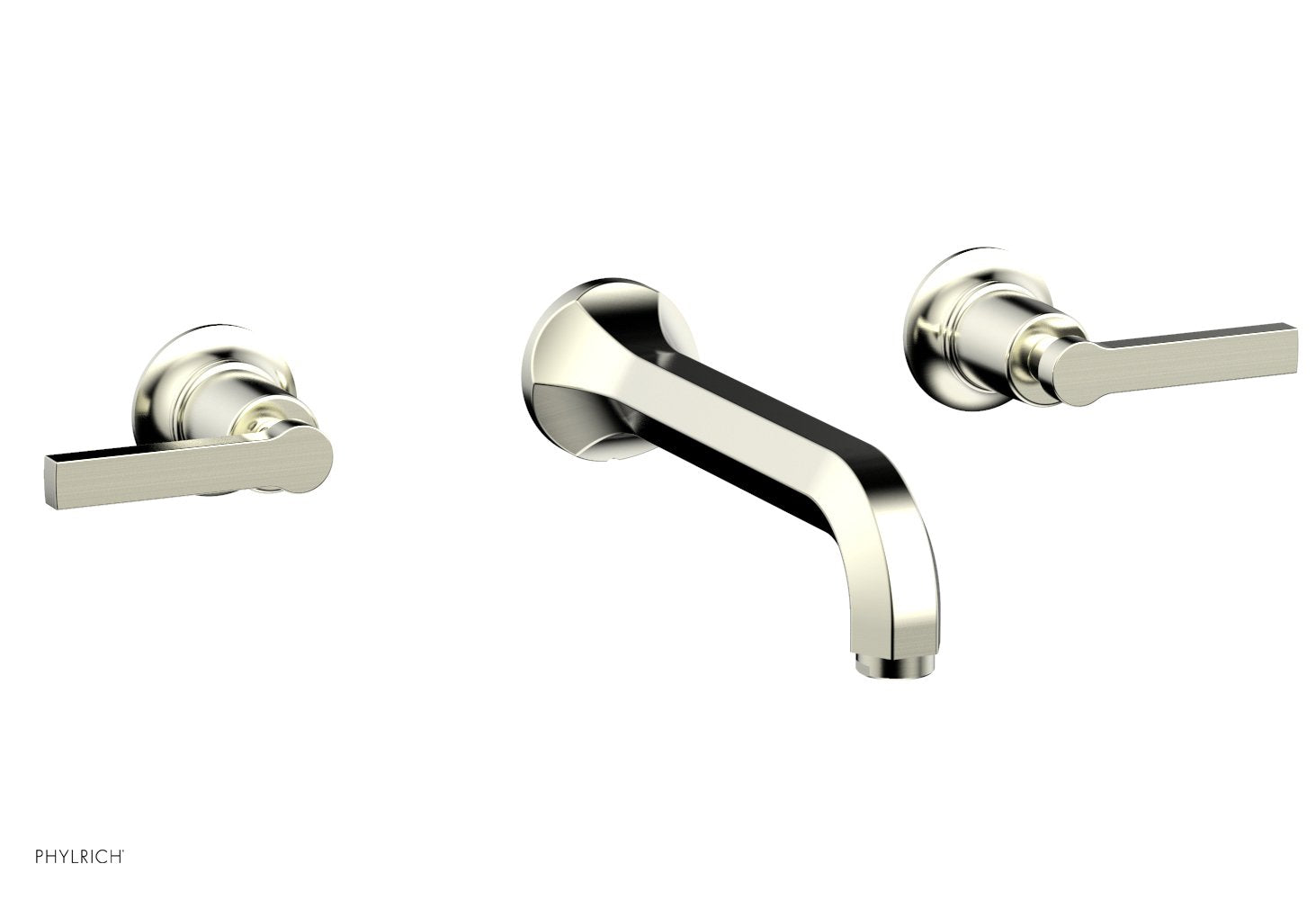 Phylrich HEX MODERN Wall Lavatory Set - Lever Handles
