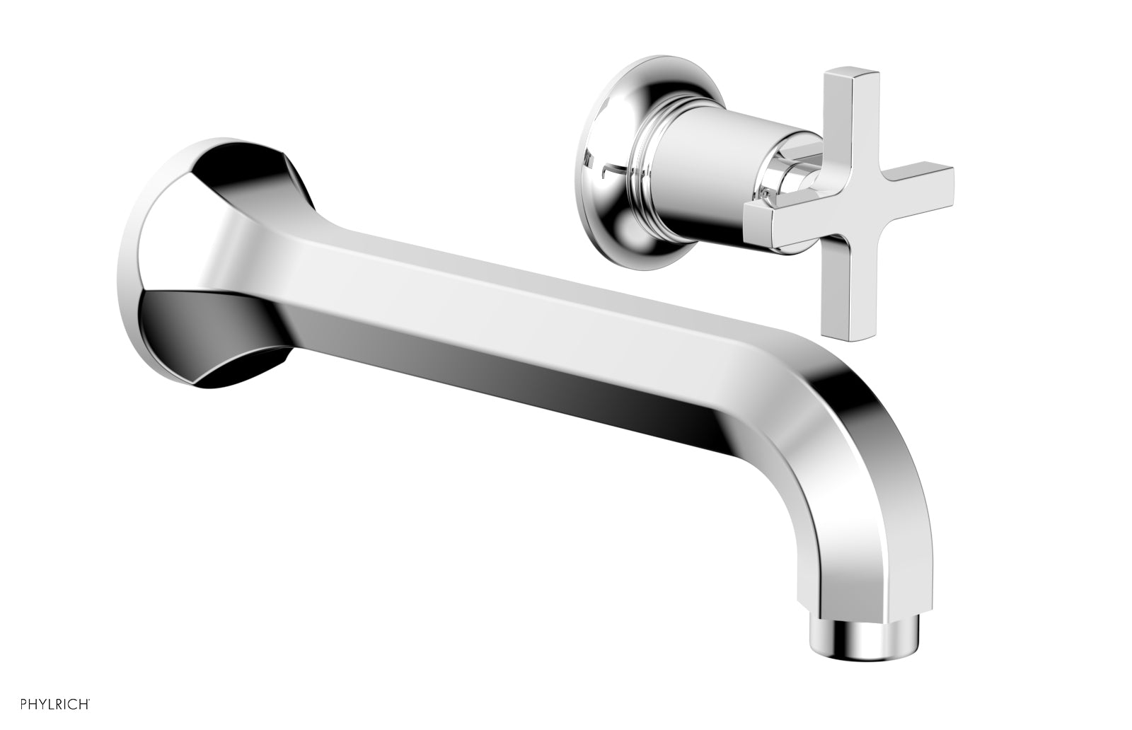 polished chrome lavatory set