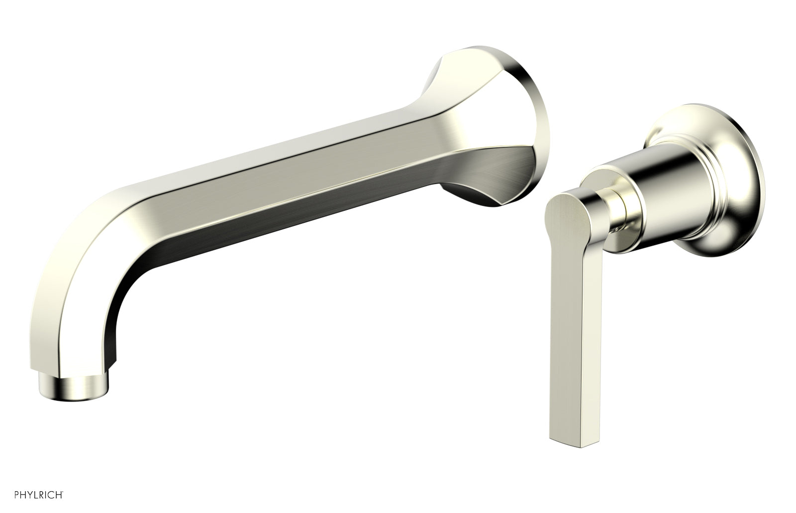 Phylrich HEX MODERN Single Handle Wall Lavatory Set - Lever Handle