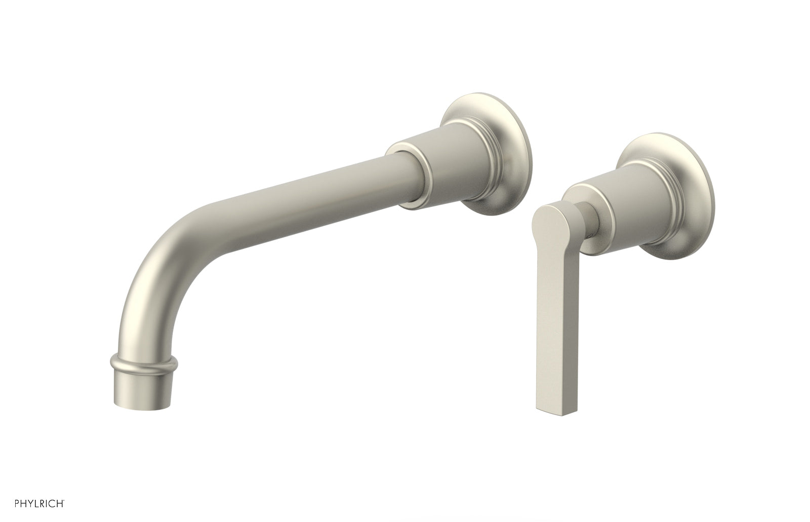 Phylrich HEX MODERN Single Handle Wall Lavatory Set - Lever Handle