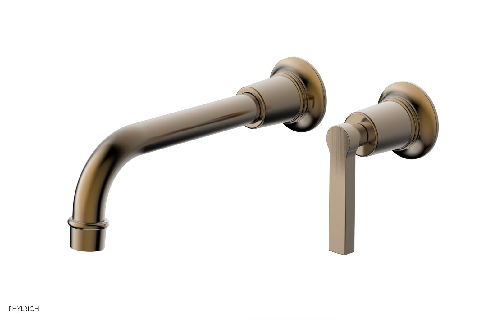 Phylrich HEX MODERN Single Handle Wall Lavatory Set - Lever Handle