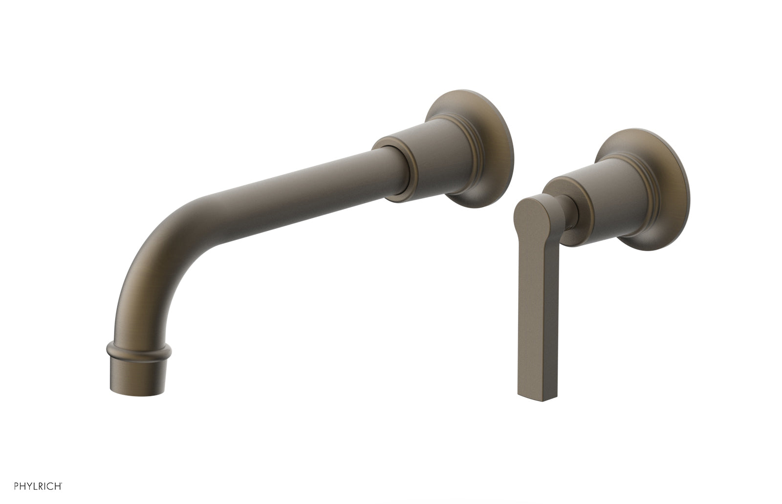 Phylrich HEX MODERN Single Handle Wall Lavatory Set - Lever Handle