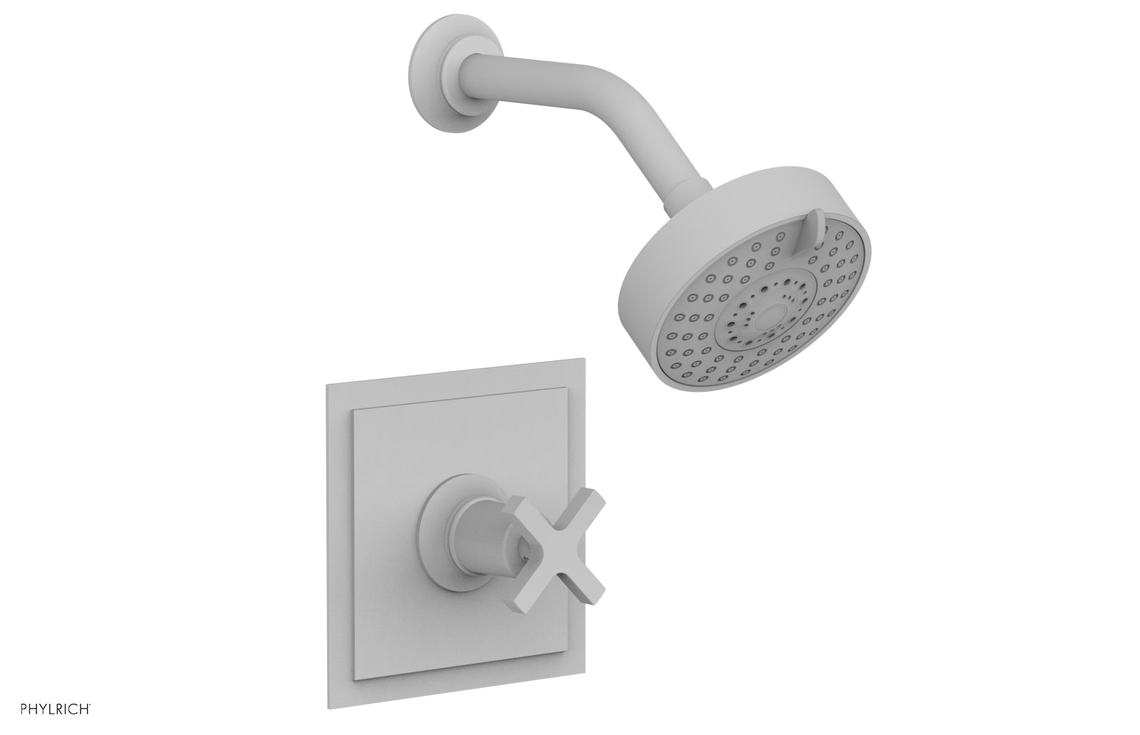Phylrich HEX MODERN Pressure Balance Shower Set - Cross Handle