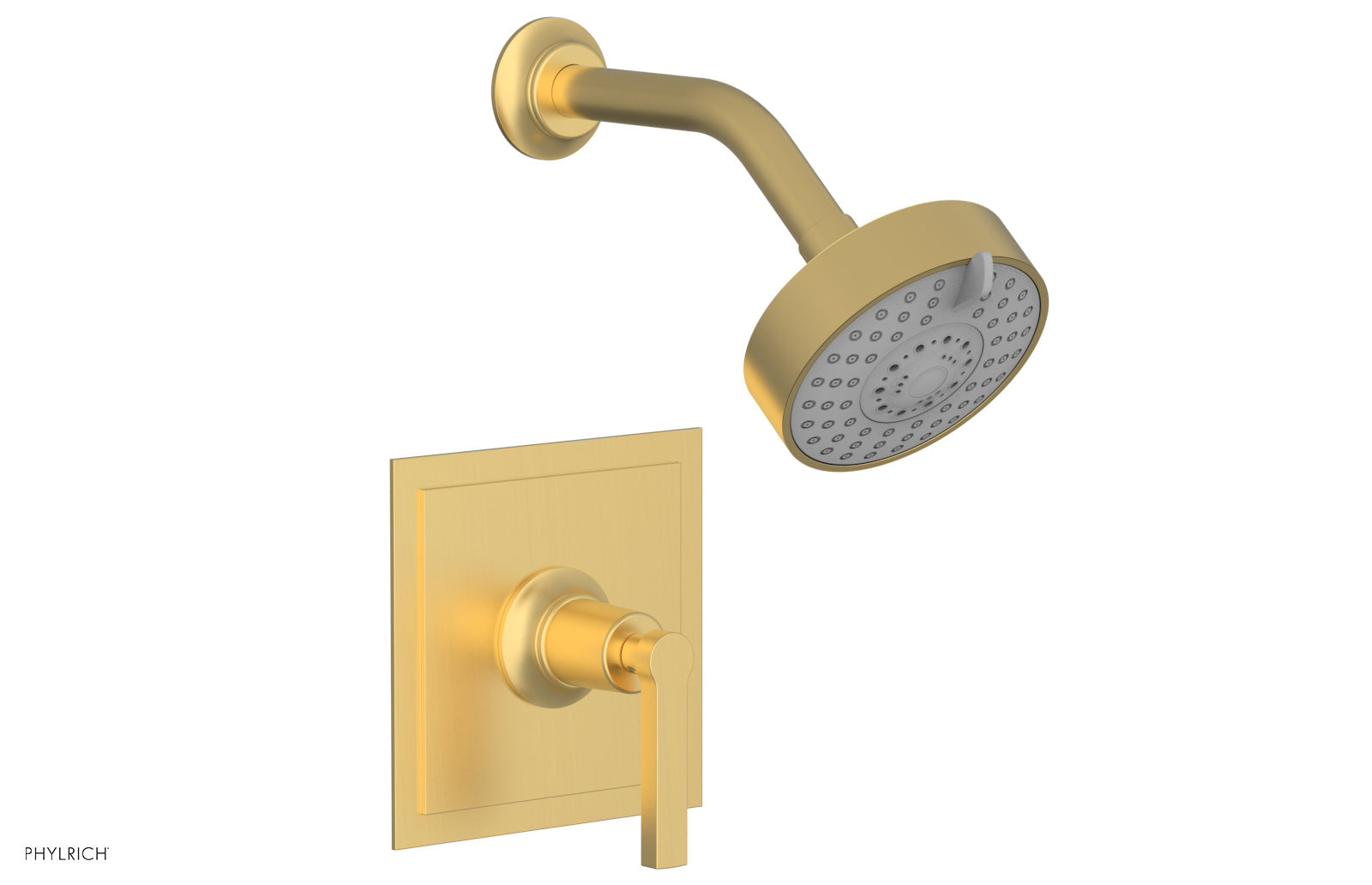 Phylrich HEX MODERN Pressure Balance Shower Set - Lever Handle