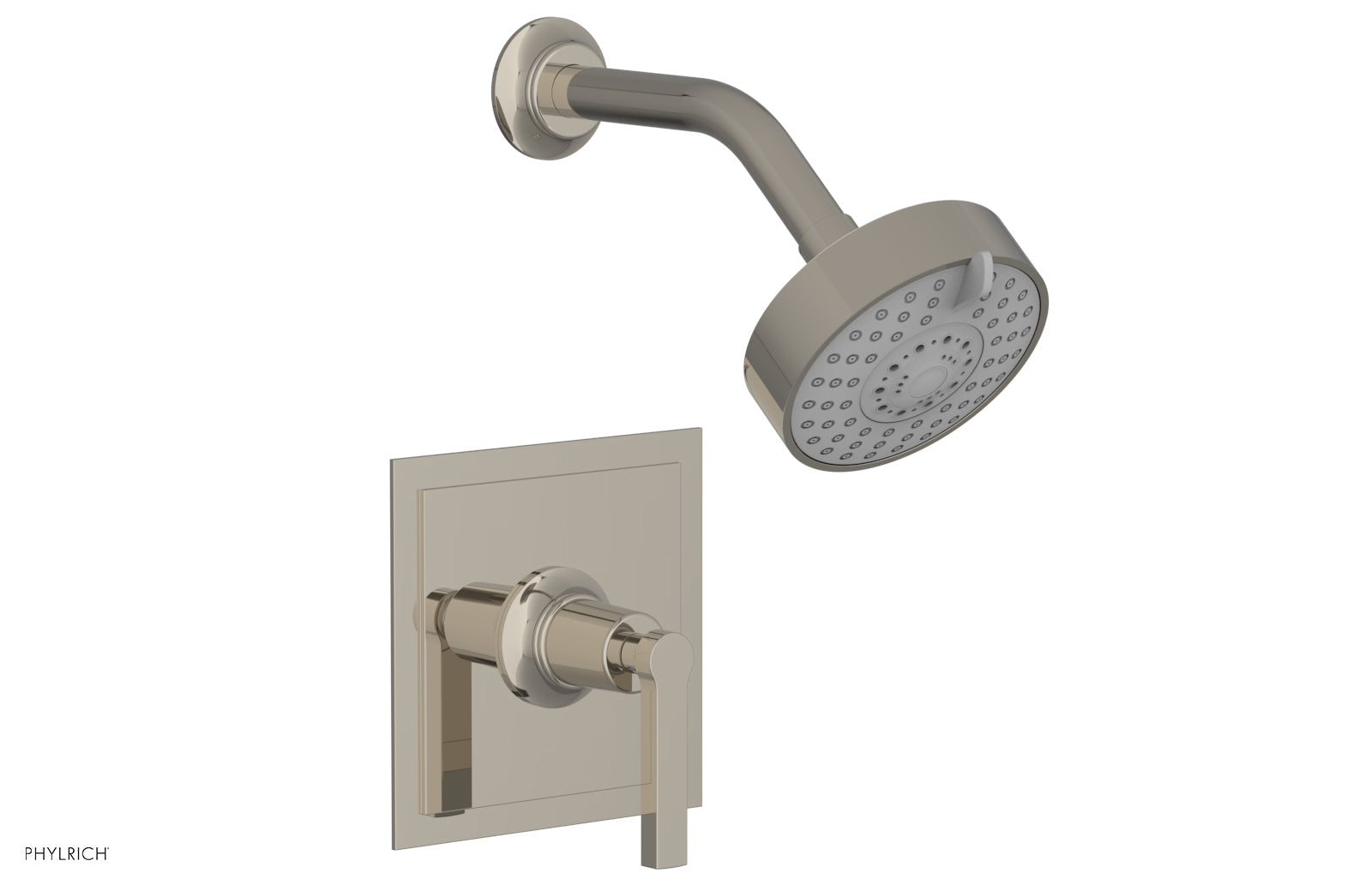Phylrich HEX MODERN Pressure Balance Shower Set - Lever Handle