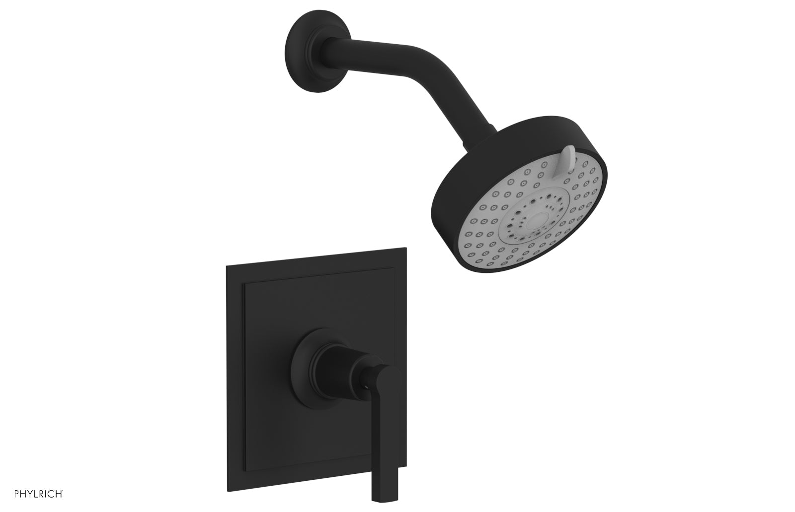 Phylrich HEX MODERN Pressure Balance Shower Set - Lever Handle