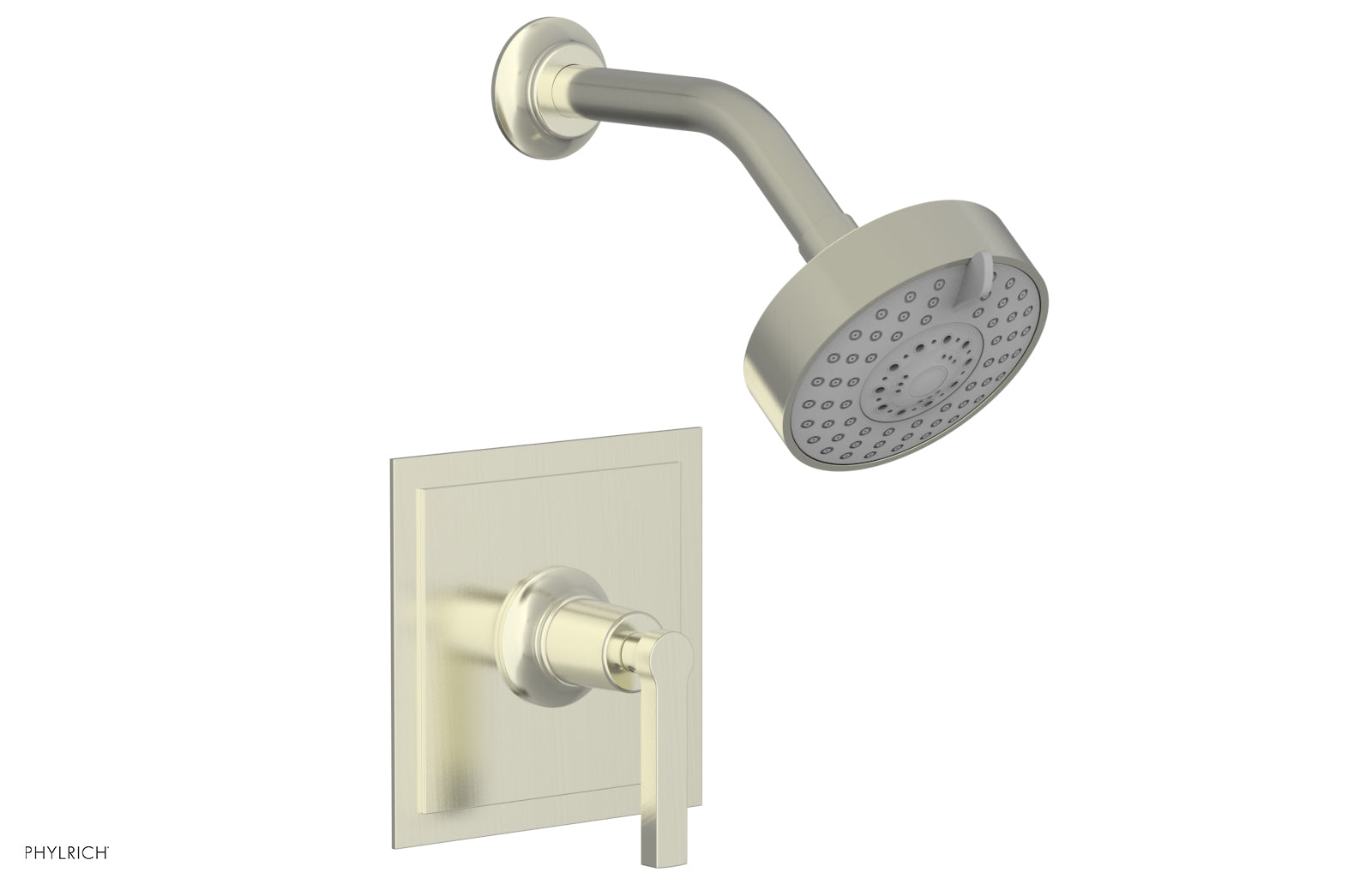 Phylrich HEX MODERN Pressure Balance Shower Set - Lever Handle