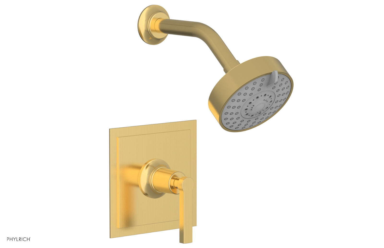 Phylrich HEX MODERN Pressure Balance Shower Set - Lever Handle
