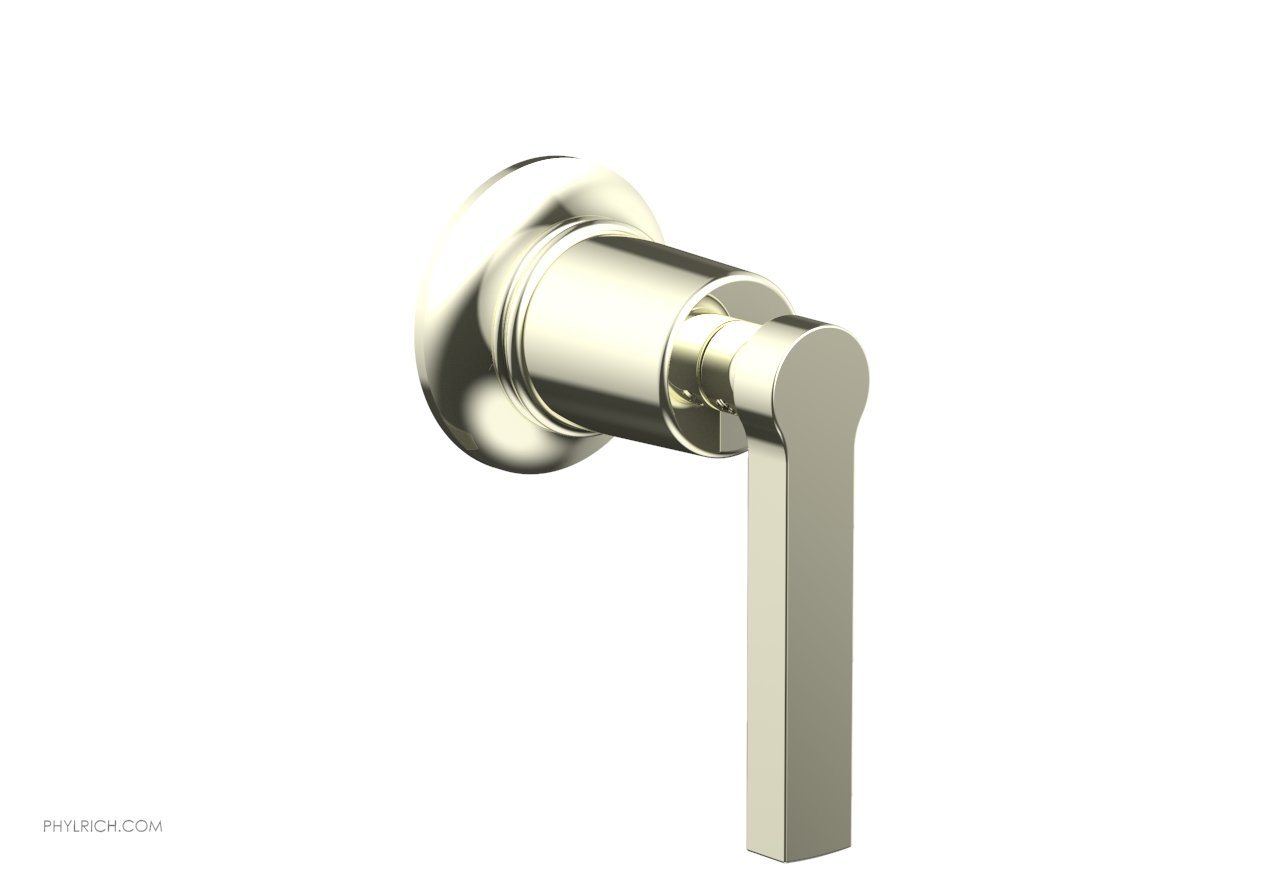 Phylrich HEX MODERN Volume Control/Diverter Trim - Lever Handle