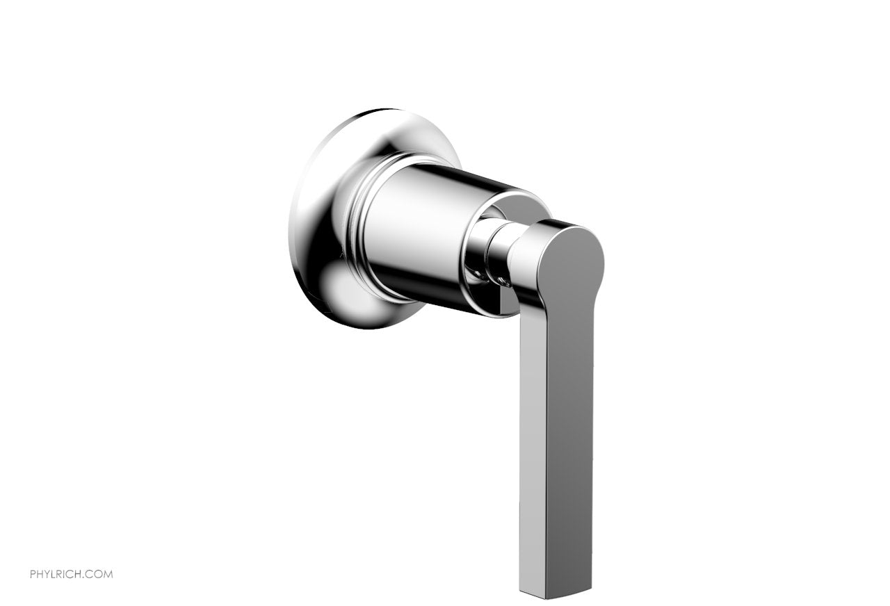 polished chrome volume control