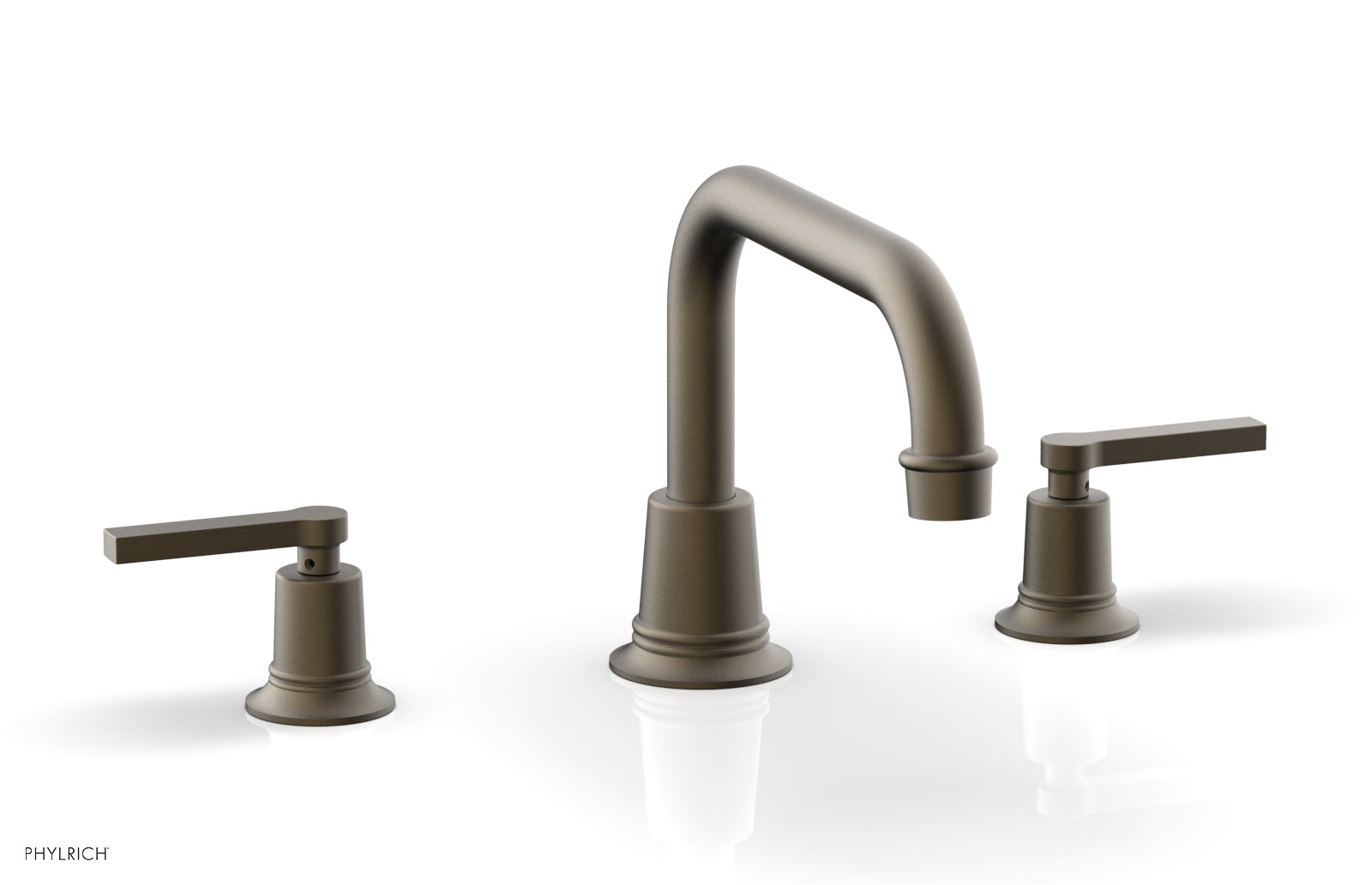 Phylrich HEX MODERN Deck Tub Set - Lever Handles