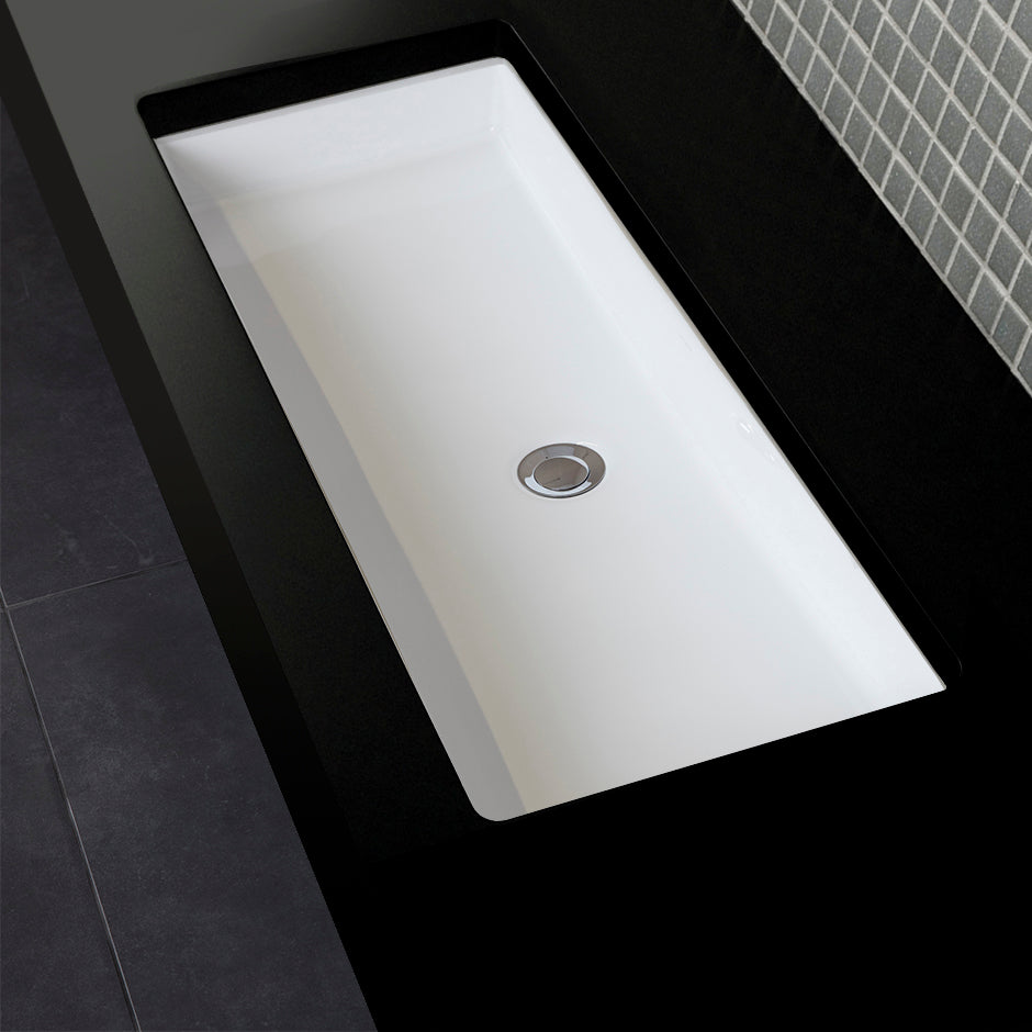 white sink