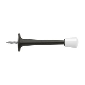 Deltana 3" Baseboard Door Bumper, Zinc Die-Cast