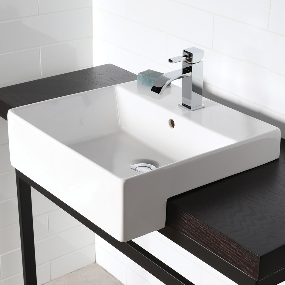 white sink