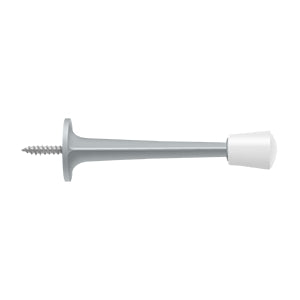 Deltana 3" Baseboard Door Bumper, Zinc Die-Cast