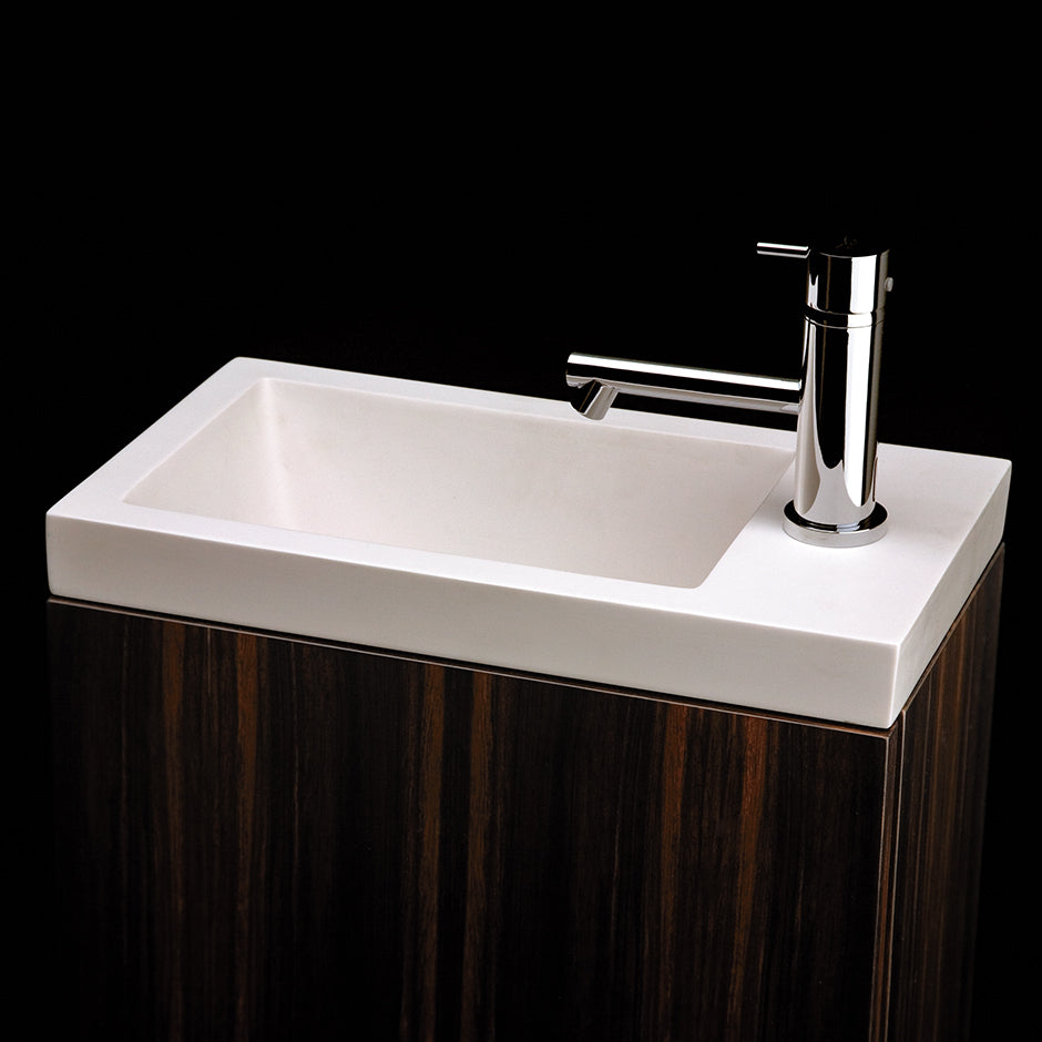 gloss white sink
