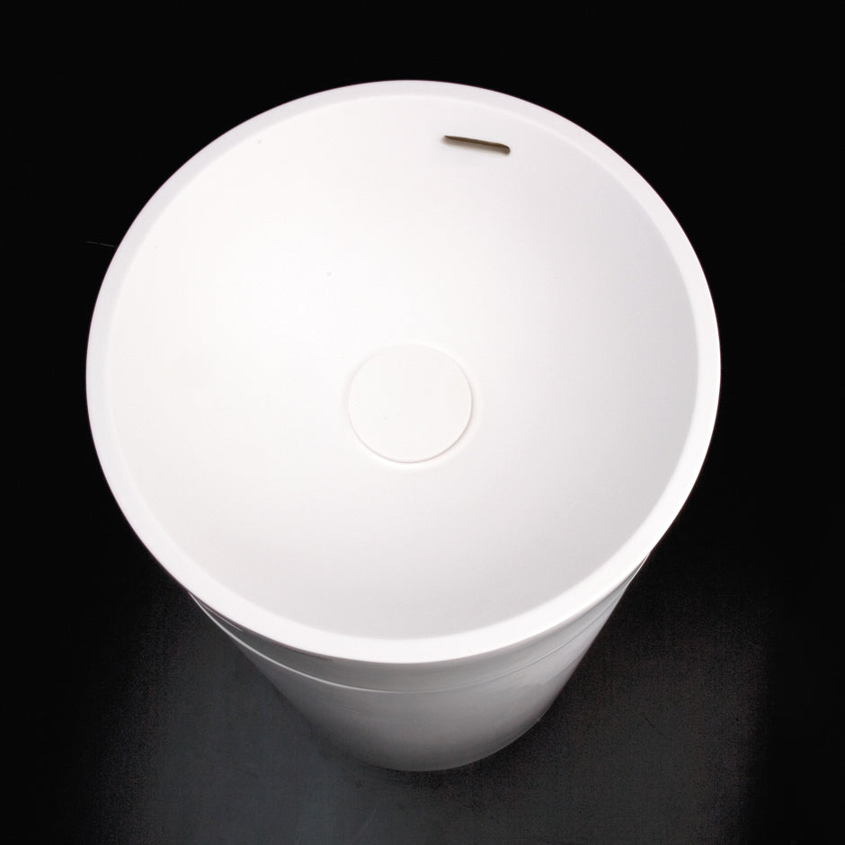 gloss white sink