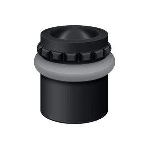 Deltana Round Universal Floor Bumper Pattern Cap 1-5/8", Solid Brass