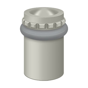 Deltana Round Universal Floor Bumper Pattern Cap 2-1/8", Solid Brass